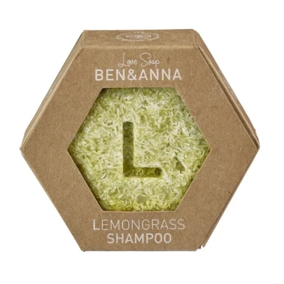 Afbeelding van Ben &amp; Anna Lovesoap Lemongrass Shampoo 60GR
