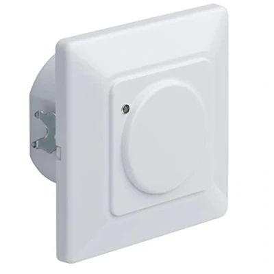 Afbeelding van Oktaplex Fee bewegingsmelder, inbouw, 180 hoogfrequente sensor, 5 15 m bereik, 230 V, hollewanddoos, wit, met schemeringssensor