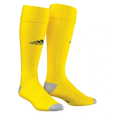 Afbeelding van adidas Milano 16 Sportsokken Maat 40 42 Unisex geel/zwart/grijs