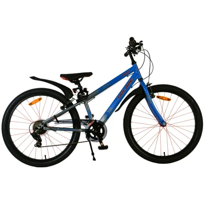 Afbeelding van Volare Rocky Kinderfiets 24 inch Blauw 7 speed