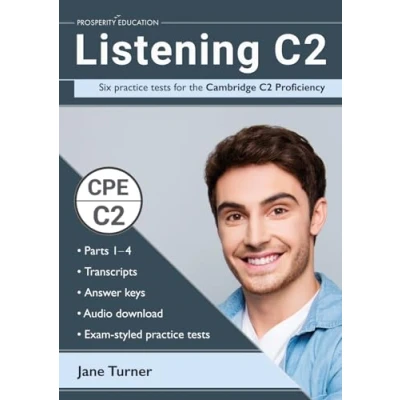 Afbeelding van Listening C2: Six practice tests for the Cambridge C2 Proficiency: Answers and audio included