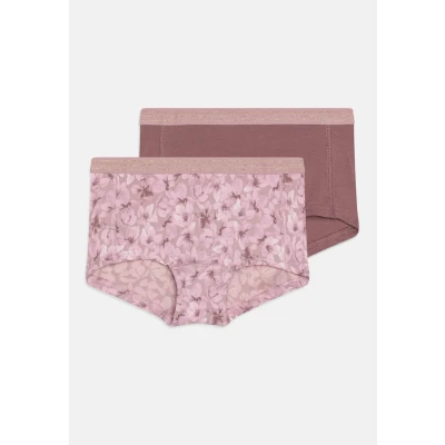 Afbeelding van NAME IT KIDS hipster set van 2 paars/mauve