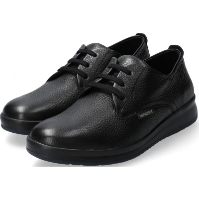 Afbeelding van Mephisto Lester heren veterschoen zwart maat 39 (EU) 6 (UK)