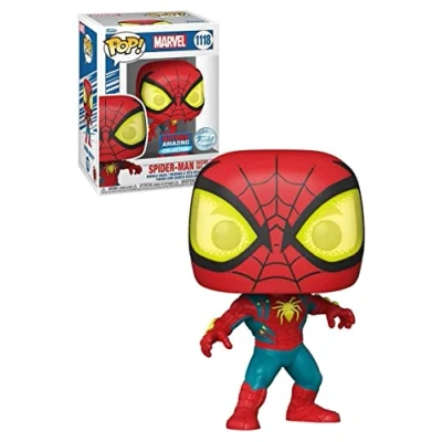 Afbeelding van Pop! Marvel Spider man Oscorp Suit Beyond Amazing Collection Exclusive