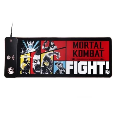 Afbeelding van Numskull Mortal Kombat XXL Gaming Muisma en Mobiele Draadloze Lader