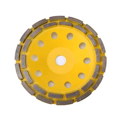Afbeelding van 115/125/180 Mm Diamanten Slijpschijf, Dubbele Rij Slijpschijf Baksteen Beton Gesneden Met Trillingsvrij Ontwerp Voor Haakse Slijper(180mm)