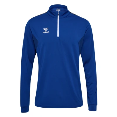 Afbeelding van Hummel Authentic Halfzip Longsleeve, Heren, Maat: XXL, True blue