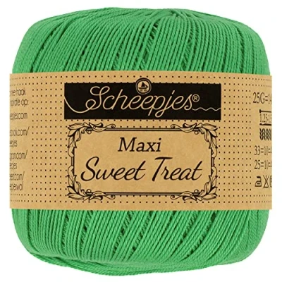 Afbeelding van Scheepjes Maxi Sweet Treat 389 Apple Green Garen 10x25g