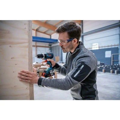 Afbeelding van Bosch Professional 18V System accuklopboormachine GSB 90 C (incl. 2 x 4.0Ah ProCORE accu&#039;s, Bluetooth Low Energy module GCY 42, lader GAL 40, in L BOXX)