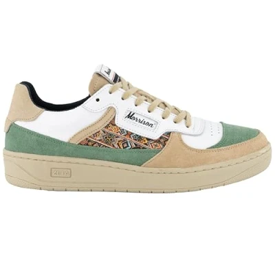Afbeelding van Morrison Coconut leren schoenen, meerkleurig, Kokosnoot, 45 EU