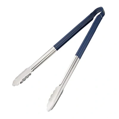 Afbeelding van Hygiplas Kleurgecodeerde Serveertang Blauw 405mm