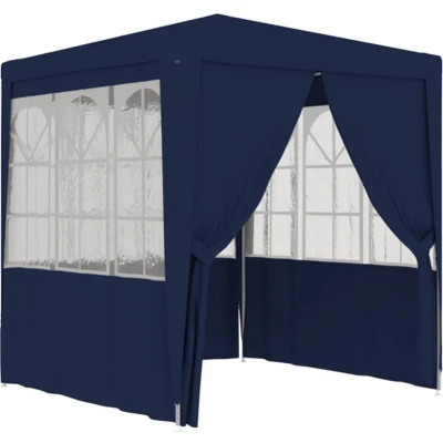 Afbeelding van Partytent met zijwanden professioneel 90 g/m² 2,5x2,5 m blauw