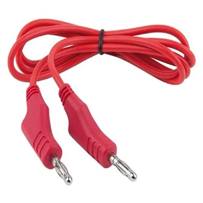 Afbeelding van KS Tools, Meetlijn, Meetkabelverlenging met dubbele stekker en extra contactdoos 1.100 mm (rood)