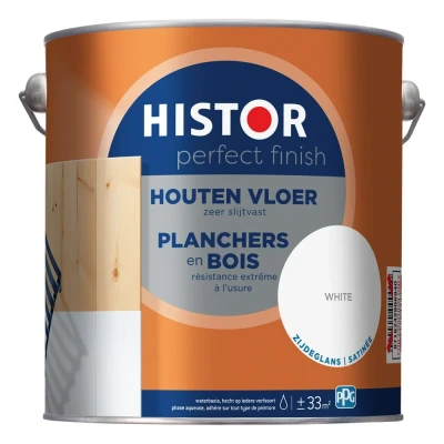 Afbeelding van Histor Perfect Finish Houten Vloer Zijdeglans Lakverf 2,5 liter Mengbaar