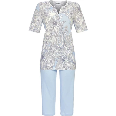 Afbeelding van Ringella Supersoft Pyjama 4211252 Powder Blue 38