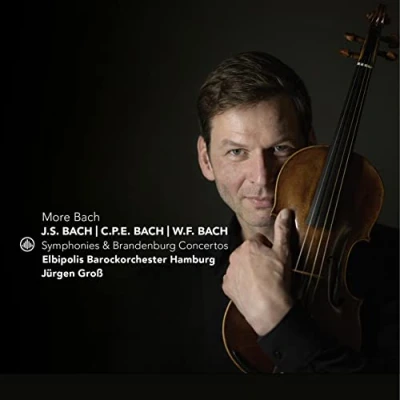 Afbeelding van More Bach: J.S. Bach/C.P.E. Bach/W.F. Bach