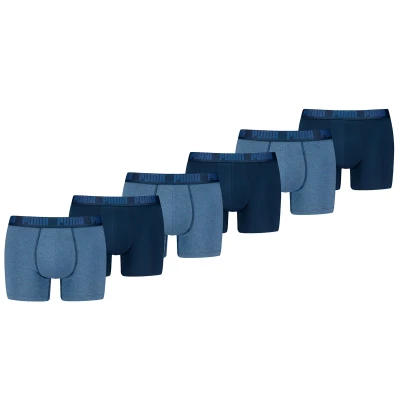 Afbeelding van 6 x Puma Boxershort Everyday Basic Denim maat XL