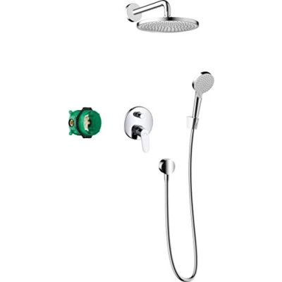 Afbeelding van hansgrohe crometta 240 1jet inbouw mengkraan chroom 27958000