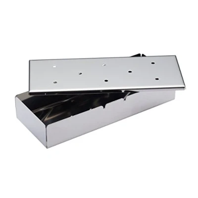 Afbeelding van KitchenCraft Rookdoos RVS 22,5 x 9cm Home Made Kitchen Craft