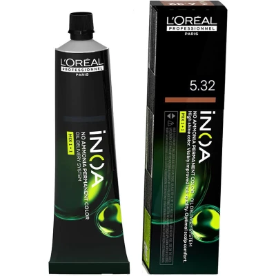 Afbeelding van Permanente Kleur L&#039;Oreal Professionnel Paris Inoa Color Nº 5.32 Licht Goudbruin (60 g)