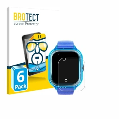 Afbeelding van BROTECT (6 Stuks) Schermbeschermer voor SaveFamily Enjoy Screen Protector Transparant