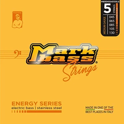 Afbeelding van Markbass Energy Series Strings 5s 45 130 Snarenset voor 5 string basgitaar