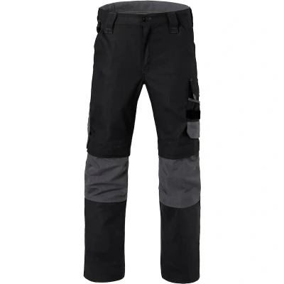 Afbeelding van HAVEP Werkbroek kniezakken Attitude 80229 Zwart/Charcoal 66