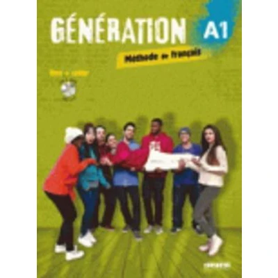 Afbeelding van Génération A1 Livre + Cahier CD mp3 DVD: Méthode de français: Vol. 1