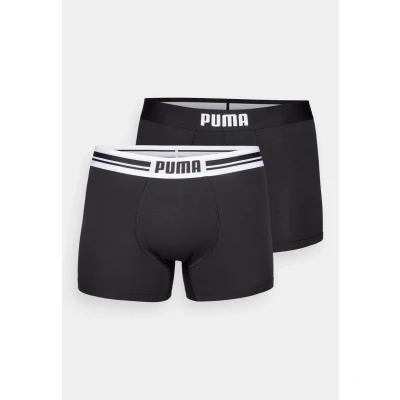 Afbeelding van 2 x Puma Boxershort Everyday Placed Logo Black / maat S