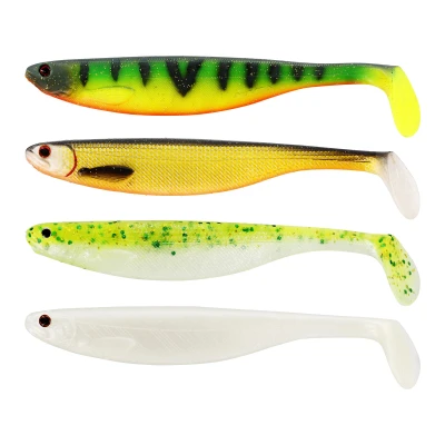 Afbeelding van Westin ShadTeez Slim 7.5cm Dark Water Mix 18 (4 stuks) Shad