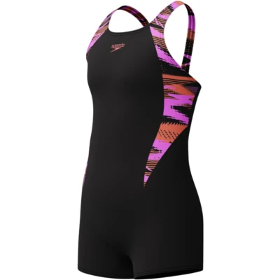 Afbeelding van Speedo HyperBoom Splice Zwempak voor meisjes, Bright Peach, 13 14 jaar