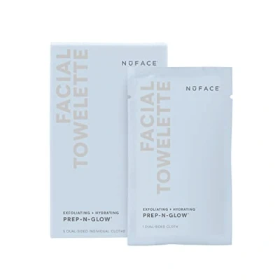Afbeelding van NuFACE Prep N Glow Facial Towelette (5 doekjes)