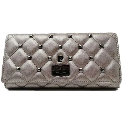 Afbeelding van Pierre Cardin Damesportemonnee, mooi, groot, ruim, kunstleer, cadeau, portemonnee met portemonnee, bankbiljettenhouder, voor meisjes, Tinnen
