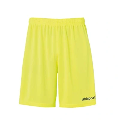 Afbeelding van Uhlsport Center Basic Short Heren Fluogeel / Zwart Maat: L