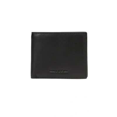 Afbeelding van Marc O&#039;Polo Leren portemonnee Tom Combi Wallet Black zwart
