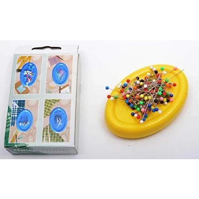 Afbeelding van Trimz Magnetisch speldenkussen, geel, 9,5 x 6,6 2,8 cm