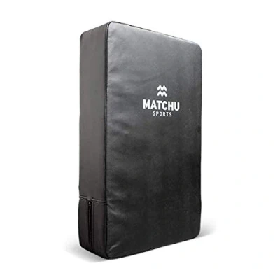 Afbeelding van Matchu Sports Trap en stootkussen Kickboksen MMA Boksen 1 stuk 60 x 35 12 cm Groot Zwart