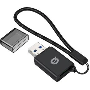 Afbeelding van Conceptronic BIAN07B geheugenkaartlezer USB 3.2 Gen 1 (3.1 1) Type A Zwart