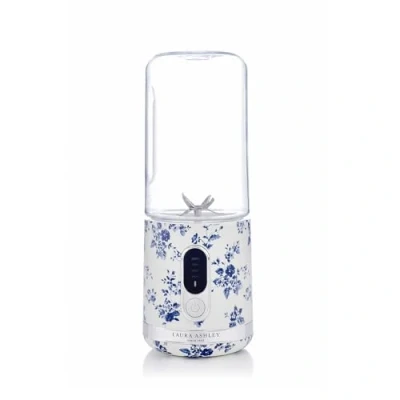 Afbeelding van Laura Ashley China Rose Draagbare Smoothie Blender met 450 ml Fles van VQ. Oplaadbare USB is Compact, Krachtig, Gemakkelijk in gebruik en Perfect voor Keuken, Sport, Reizen Kantoor