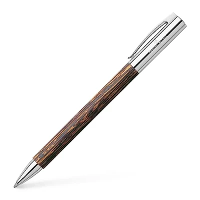 Afbeelding van Faber Castell 148150 draaibalpen AMBITION Cocos, vulling: B, inclusief geschenkverpakking