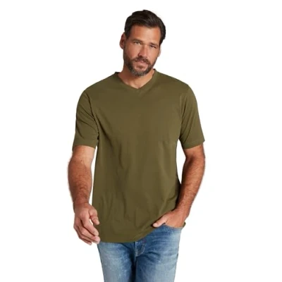 Afbeelding van JP1880 Grosse GRÖSSEN BIS Tshirt basic, Heren, Maat: 4XL, Dunkel khaki