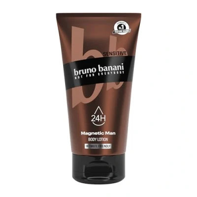Afbeelding van bruno banani Body Balm Magnetic Man, verzorgende 3 in 1 bodylotion met boeiende houtachtige geur, 150 ml