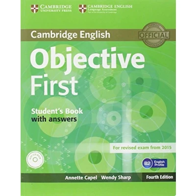 Afbeelding van 9781107628304 Objective First 4th edition student&#039;s book with answers