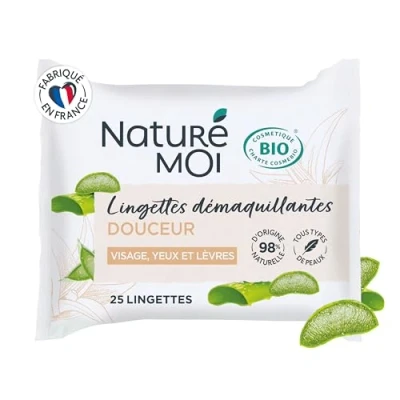 Afbeelding van Naturé Moi Organic Milde Reinigingsdoekjes 25 Doekjes