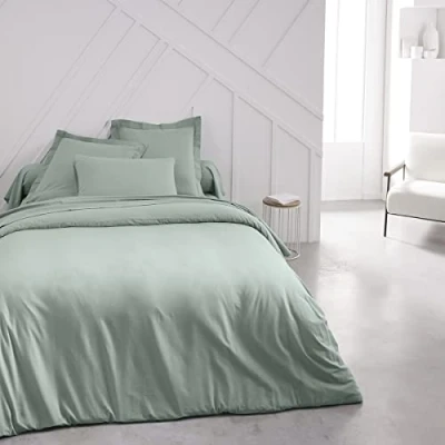 Afbeelding van TODAY Dekbedovertrek 240 x 260 cm, 2 personen, katoen, Celadon