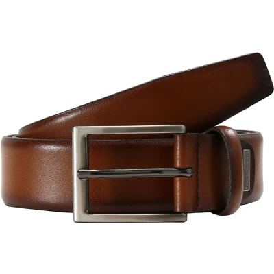 Afbeelding van bugatti Regular Riem, Heren, Maat: 85, Cognac