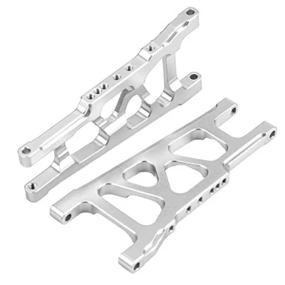 Afbeelding van RC Auto Querlenker, Aluminiumlegierung Vorne Hinten Universal Querlenker f¨¹r Traxxas Slash 1/10 Skala Upgrade Zubeh?r( Silber)