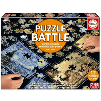 Afbeelding van Educa Puzzle Battle Art. Vanaf 7 jaar (20122)