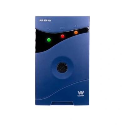 Afbeelding van Woxter UPS 800 VA ononderbroken stroomvoorziening (800 VA, 480 W, 12 V, 7 A, 8 min, 15 min)