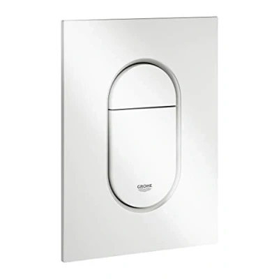 Afbeelding van Grohe Arena Cosmopolitan bedieningsplaat 2 knops verticaal Wit